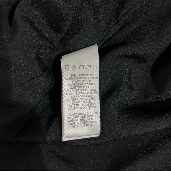 Dress The Population Nicole Sweetheart Neck Cocktail Dress Black Size Large - Picture 9 of 11